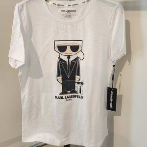 Karl Lagerfeld White T-shirt